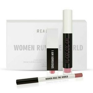 Realher Lipstick, lipgloss, and lip liner